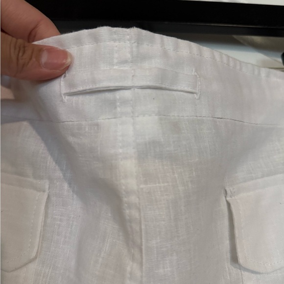 100% Linen Drawstring Pants - Picture 6 of 8